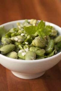 Fava Bean Salad Recipe Image